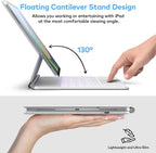 Keyboard Case for iPad Air 11-inch (M3 2025 / M2 2024) & iPad Pro 11 inch(1st/2nd/3rd/4th Generation) – Magic-Style Magnetic Keyboard Case with Multi-Touch Trackpad for 10.9” iPad Air 4th/5th Gen.