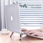 Laptop Stand for Desk,Laptop Cooling Stand,Keyboard Riser, Ergonomic Laptops Elevator for Desk, Laptops Riser Compatible with MacBook Air Pro, with Dell, with HP, More 10-15.6” Computer