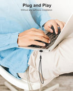 256GB USB 3.0 Flash Drive, Mini Thumb Drive Waterproof Memory Stick with Lanyard Hole Plug and Play Portable USB Stick Storage for Computer Laptop Smart TV, Black