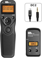 Wireless Remote Shutter Compatible for Nikon, Pixel TW-283 DC2 Wireless Shutter Release Remote Control Compatible for Nikon Z7 Z6 Df D90 D7500 D3300 D3100 D3200 D5000 D5500 D7200 D7000 D600 D750