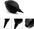 Silicone Soft Tip Manual Air Blower,Dust Cleaner for DSLR,Camera Lens,Camera Sensor,LCD,Keyboard,Watch,Coffee Machine,Cleaning Air Blower (Long+Short Nozzle)