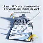 UPDENI Replacement Pencil Tips for Apple Pencil Tips,fine piont Pencil nibs fit for Apple 2nd 1st Gen USB-C,and Logitech Crayon Digital Pencil,iPod Pro Pencil 6 Pack Blue