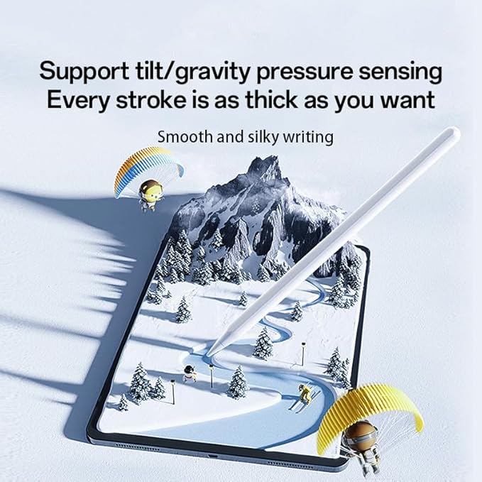 UPDENI Replacement Pencil Tips for Apple Pencil Tips,fine piont Pencil nibs fit for Apple 2nd 1st Gen USB-C,and Logitech Crayon Digital Pencil,iPod Pro Pencil 6 Pack Blue