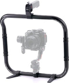 Tilta Basic Ring Grip Plus Compatible with DJI Ronin RS3 Pro/ RS4/ RS4 Pro | Improved Stability, Movement & Flexibility | Aluminum Alloy | Multiple Power Options