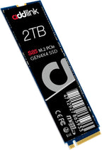 Addlink S85 2TB M.2 PCIe NVMe Gen4 Memory Expansion SSD, Speed Up to 6000 MB/s, Internal Solid State Drive with HMB Technology for Laptop, Gaming and Creators