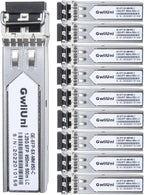 10Pcs 1.25G SFP Multi Mode Fiber Module Network Transceiver, SX MM 850nm 500m, Duplex LC Interface for Switch, Router, Firewall, Network Card, Media Converter etc