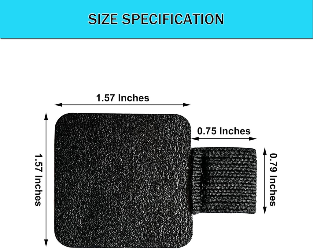 16PCS Notebook Pen Loop Holder,Self Adhesive Leather Pen Holder for notebook,Pencil Elastic Loop Designed for Notebooks,Journals,Calendars,Planners,Tablet Case for School,Office