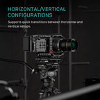 Tilta Camera Cage Pro Kit V-Mount Compatible with Blackmagic Pyxis 6K/12K| Full Cage, Top Handle, V-Mount Battery Plate, Side Plate, Bottom Plate, Universal 15mm Baseplate w/Rods, and Mini Tool