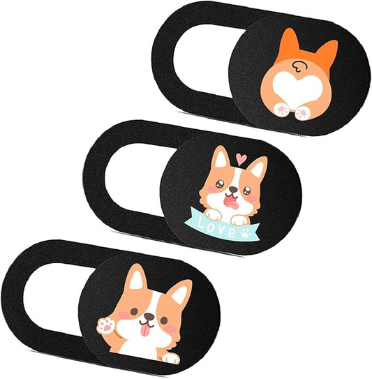 Laptop Camera Cover Slide 3 Pack Ultra Thin Slide Computer Webcam Covers for Echo Show, iPad, Tablet, Chromebook, PC - Koji