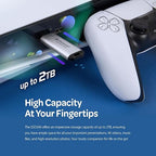 Transcend 1TB External SSD, USB 3.2 Gen2, Up to 1,050MB/s, Portable SSD with Type C, for Steam Deck, ROG Ally, MSI Claw, Windows & Mac, iPhone, iPad, Android, PS5, Xbox, Smart TV, Pink