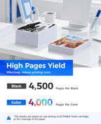 TN433 Toner Cartridge Set 4-Pack Replacement Compatible for Brother TN-433 TN431 TN436 MFC-L8900CDW MFC-L8690CDW HL-L8360CDW HL-L8260CDW MFC-L8610CDW MFC-L8905CDW MFC-L9570CDW HL-L8360CDWT Printer Ink