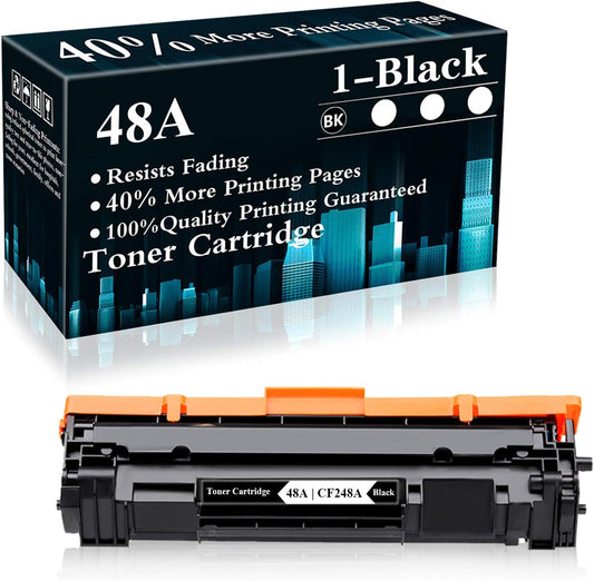 1 Pack 48A | CF248A Compatible Toner Cartridge Replacement for HP48A Toner Laser Pro M15a M15w MFP M28a M28w M29w M30w M31w Printer