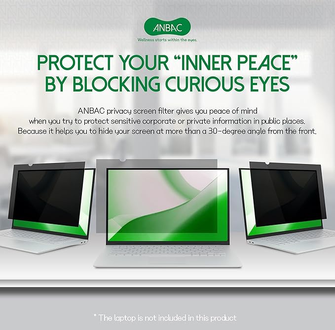 17 Inch Laptop Privacy Screen Shield for 5:4 Display - Anti Glare Computer Privacy Screen Cover | Blue Light Blocking Screen Protector | Scratch Resistant UV Filter | Attachment Type