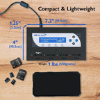 Vinpower SDMiniDup 1 to 3 Standalone SD/MicroSD Card Flash Memory Drive Duplicator Copier