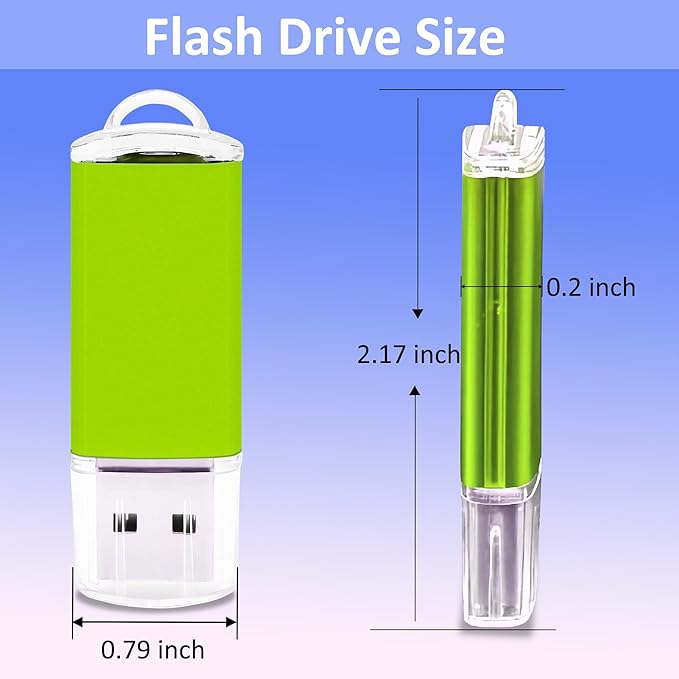 16GB FAT32 USB Flash Drive 20 Pack Nicepicten USB 2.0 Thumb Drives 20Pack Metal Jump Zip Drive Memory Stick Pendrive Memoria USB 16 GB with 20PCS Lanyard Label - Mixcolor 20 X 16GB Flash Drives