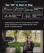 FeiyuTech SCORP 3 KIT Gimbal Stabilizer for DSLR and Mirrorless Camera,Built-in AI Tracking,Detachable Handle,3-Axis Gimbal for Sony/Canon/Nikon/Fujifilm, Max 7.721lbs,Touch Screen with Case