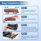 MYTONER Compatible Toner Cartridge Replacement for Brother TN229XL TN229 XL Toner Cartridges for MFC-L3720CDW MFC-L3780CDW HL-L3280CDW HL-L3220CDW HL-L3300CDW Printer (4 Pack TN-229XLBK/C/M/Y)