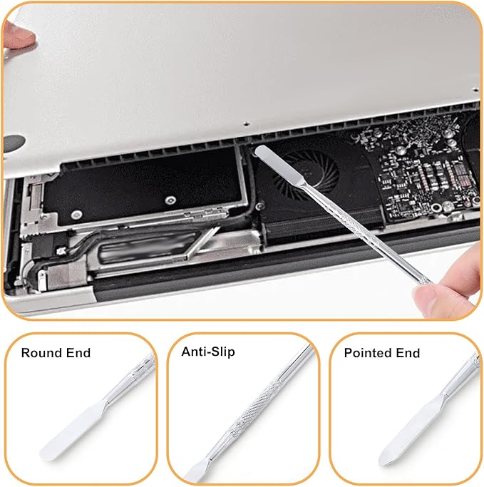 13 Piece Spudger Pry Tool Kit, Plastic & Metal Spudger Set Electronic Product Repair Tool Kit for Cell Phone Computer Eyeglasses Small Digital Appliances