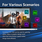 S101 128GB SSD SATA III 6Gb/s 2.5" Internal Solid State Drive, Read Speed up to 550MB/sec, Compatible with Laptop and PC Desktops(Black)