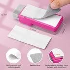 Ordilend Keyboard Cleaner Laptop Cleaning Kit, Car Accessories for Women Interior, Desk Accessories Office Supplies for Women, Patented Camera Cleaning Kits, HotPink