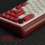 Chilkey Foxy65 Mechanical Keyboard with Knob, Gasket Mount 65% Aluminum Wireless Mechanical Keyboard, BT5.0/2.4GHz/USB-C, Hot Swappable, RGB Backlit Computer Custom Key Board for PC