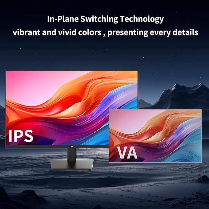 KTC 27 Inch QHD(2560 * 1440) 100Hz Computer Monitor - IPS Panel, Anti-Blue Light Screen, 100% High Color Gamut, 123% sRGB, Support FreeSync and GSync, PC Monitor for Casual Gaming and Working