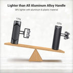 SmallRig Mini Side Handle Handgrip with Dual 1/4"-20 Screw Mount for Mirrorless Digital Camera DSLR Camera Small Camera Cage Built-in Wrench, Up and Down Adjustable, Pack of 2-4957