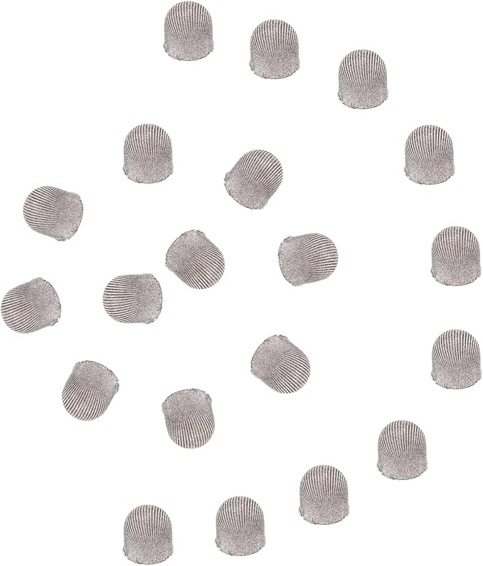 MECCANIXITY 10Pcs Replacement Fiber Mesh Tips for Stylus Pens 9mm Suitable for Capacitive Touch Screen,High Sensitivity,Soft,No Scratch Screen Pen Tip