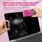 Ordilend Keyboard Cleaner Laptop Cleaning Kit, Car Accessories for Women Interior, Desk Accessories Office Supplies for Women, Patented Camera Cleaning Kits, HotPink