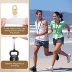 OUTXE Phone Tether Tab Rotatable 360°, 4 Pack Phone Lanyard Patch for Phone Strap Compatible iPhone & Other Cell Phone (White)