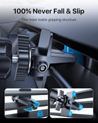 andobil Phone Holders for Your Car - Air Vent Phone Mount, Ultra-Stable Metal Clip with Anti-Shake & 360° Rotation, Universal Car Mount Fit iPhone 16/15/14/13/12 Pro Max/Android/Samsung Galaxy