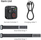 YDW Bluetooth Remote Control for INSTA360 X5 X4 X3 X2/Ace Pro2/Ace Pro/Ace/GO 3S/GO 3/ONE RS/ONE R/Gopro Hero13/12/11/10/9/8/Max/Mini,Wireless 50M Remote Control Range