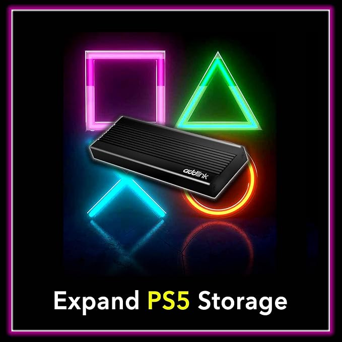 Addlink External Portable SSD 1TB P20 USB 3.2 Gen2 up to 1050MB/s, 3D TLC USB C Solid State Drive, for PC Laptop Mac Windows Linux Android PS4 PS5 Xbox One Smart TV (ad1TBP20B32) Made in Taiwan