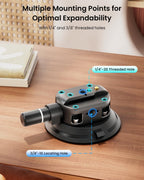 4" Suction Cup Mount with Magic Arm for Car Camera Mount for Go pro Windshield Phone Holder for Insta 360 Action Camera Accessories