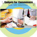 Pen Loop Holder for Notebook 12 Colors Self-Adhesive Stick On Pen Holder with Extra 2 Pens Clips 1 Leather Bookmarks As COMBO for Planner Journal Tablet Clipboards Calendars Bible Campus School Office