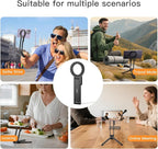Magnetic Phone Tripod Stand for iPhone,Adjustable and Foldable Mini Pocket Tripod,Strong Magnet Selfie Stick Stand for iPhone 16/15/14/13/12 and Mag Safe Cases