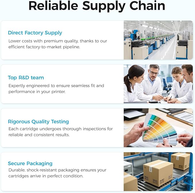 045H Toner Cartridges with Chip High Yield Replacement for Canon 045 045H CRG-045H Toner Compatible with Color imageCLASS LBP612Cdw MF634Cdw MF632Cdw MF633cdw MF631Cdw MF635cx MF636cdwt Printer 4-Pack