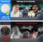 [2025 NEW] Car Phone Holder for Horizontal/Vertical Vent [Upgraded Metal Hook Clip] [Wider Clamp & Fit Thicker Case]Universal Cellphone Stand Car Mount Cradle for iPhone 16 Pro Max 15 14 13 SE Android