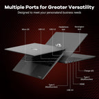 NIMO 15.6" IPS FHD-Gaming-Laptop, AMD Ryzen 5 6600H 6-Cores 660M GPU 64GB DDR5 RAM 2TB SSD(Beat i7-1165G7, Up to 4.5GHz) Computer with 100W GaN Type C Fingerprint Backlit Keyboard Win 11