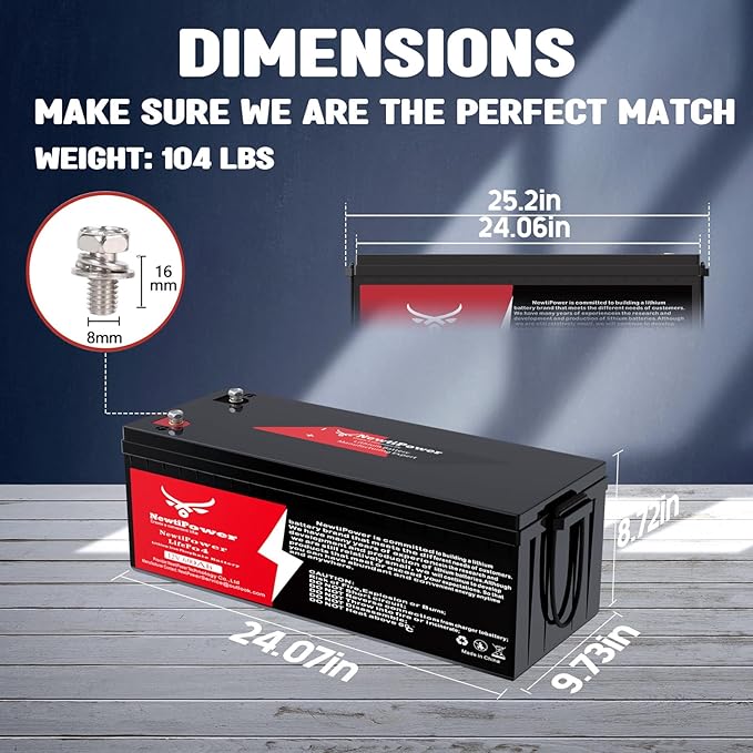 12V 600Ah Lithium LiFePO4 Battery with 250A BMS Grade A Cells Deep Cycle Rechargeable Battery,10000+ Cycles,Perfect for Golf Cart,Off Grid Applications (12.8V 600Ah-BLU)