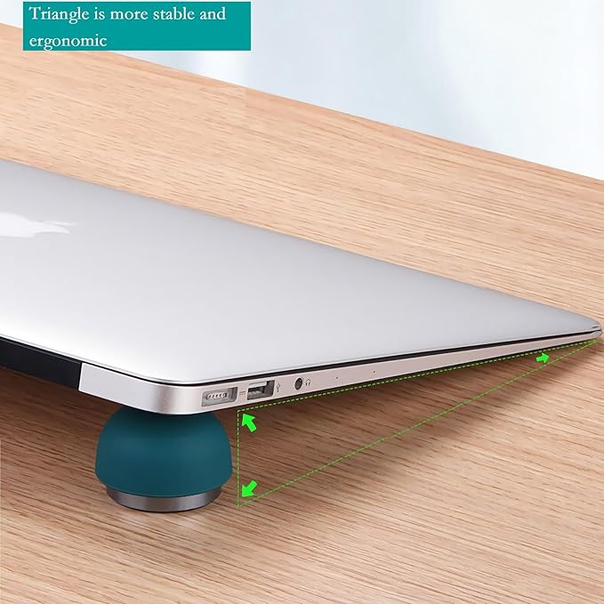 Laptop Cooling Pad,Small Laptop Cooling Stand Invisible Cooler Ball for Notebook Computer