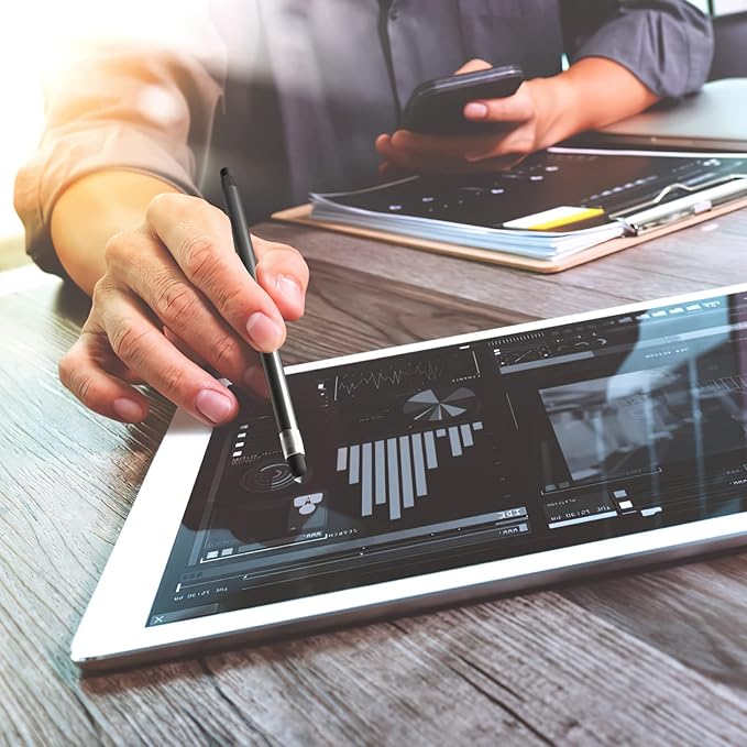 Stylus Pen Replacement Tips Replacement Rubber Tips for Stylus Pens Silicone Stylus Tips Silicone Nib Replacement for Touch Pencil Stylus Touchscreen Pen (15PCS) Touch Screen Stylus Tip