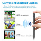 Stylus Pen for iPad 2018-2025 with Palm Rejection, Apple Pencil for Pad11th/10th/9th/8th/7th/6th Gen, iPad Pro 11/12.9 inch, New iPad Air 2025 11&13-inch(M3/2) /5th/4th/3th Gen, iPad mini 6th/5th