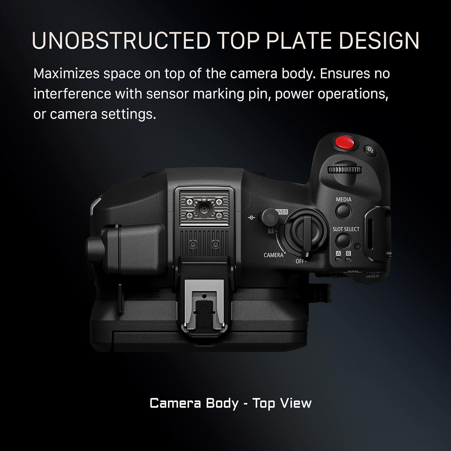 Tilta Camera Cage Compatible with Canon C80 Base Kit | Includes Top Plate, Side Arms, Bottom Plate, NATO Rail, HDMI Clamp & Cold Shoe Receiver | Custom Fit for C80 Body