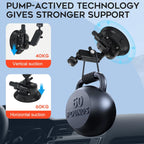 4.5"/14cm Camera Suction Cup Mount with Ball Head Quick Release Magic Arm Metal on Car Boat Windshield Window for Camera/DSLR Action Video Shooting