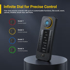 XENCELABS Quick Keys for PC, MacBook, Desktop, Drawing Tablet, Pen Display, OLED Display, 44 Customizable Shortcuts Keydail for Digital Drawing, Video Editing, Photo Retouching, Windows/macOS