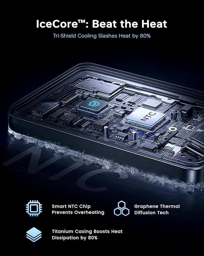 10,000mAh MagSafe Power Bank Ultra Slim, Magnetic Wireless Charger with USB-C Cable, Fast Charging Portable Battery for iPhone 16/15/14/13/12 Series, All-Metal Design