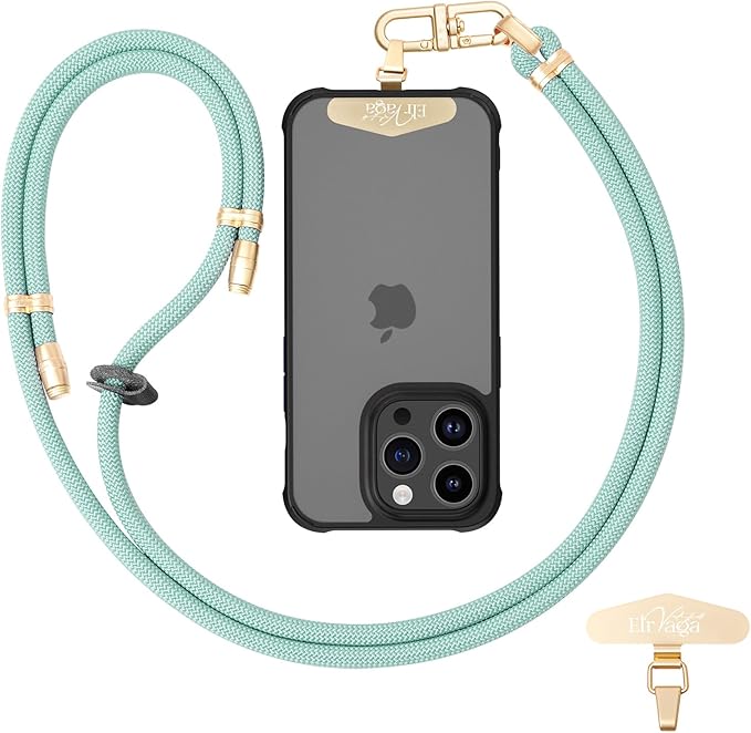 Adjustable Anti-Theft Phone Lanyard - 8mm Mountain Climbing Rope Neck ...