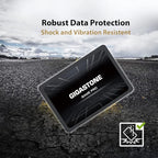 Gigastone SATA SSD 256GB 2.5 inch SSD 510MB/s Upgrade Laptop PC Memory and Storage PS4 HDD Replacement 2.5" Internal Solid State Hard Drives SATA III SLC Cache 3D NAND Game Pro Performance
