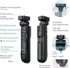 AODELAN Wireless Shooting Grip Tripod with Remote Control for Vlogging, for Sony ZV-E10,ZV-1F, ZV-E10 II, a6100, a6400, a6600, a7 III, a7R III, a7R IV, a9, a9 II, Replace Sony GP-VPT2BT